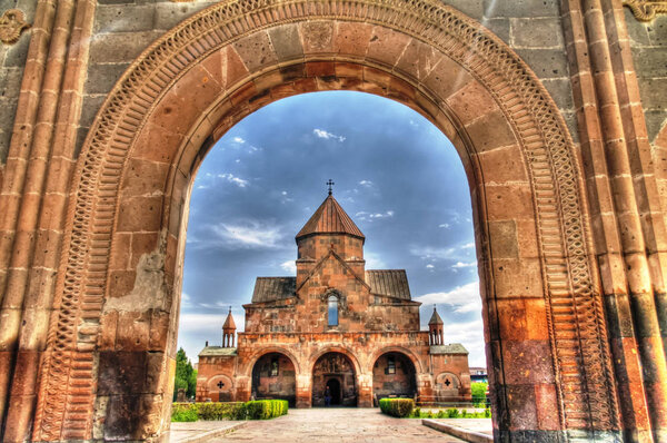 Exterior view to Saint Gayane Church at Vagharshapat , Armavir Province, Armenia