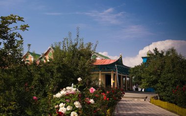 Kırgızistan, Karakol dungan cami dış görünümüne