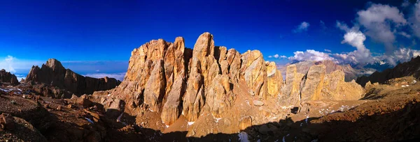 Panorama Montaña Schalbus Dag Daguestán Cáucaso Rusia —  Fotos de Stock