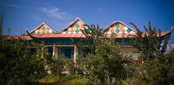Vista Exterior Mezquita Dungan Karakol Kirguistán — Foto de Stock