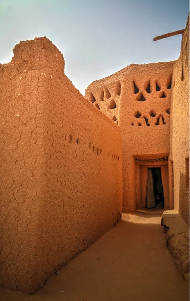 Belső Udvarra Agadez Niger Hagyományos Régi Pékség — Stock Fotó