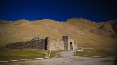 Tash Rabat Kervansaray Tian Shan dağ, narin ili, Kırgızistan