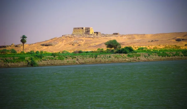 Throne Hall Building Old Dongola Kerma Nubia Sudão — Fotografia de Stock