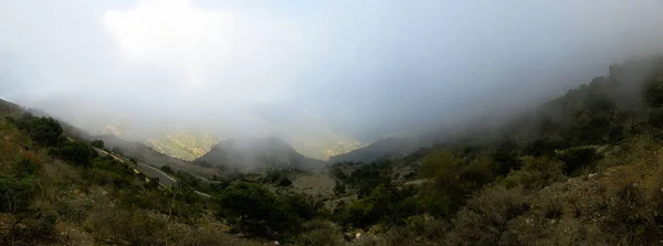 Luchtfoto uitzicht Filfil regenwoud in Eritrea — Stockfoto