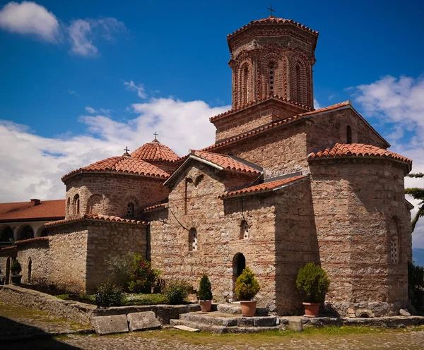 세인트 Naum 수도원, Ohrid, 북부 마케도니아를 보기 — 스톡 사진