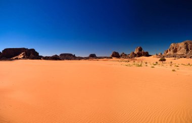 Tassili najjer Ulusal Park, Cezayir Boumediene, soyut kaya oluşumu