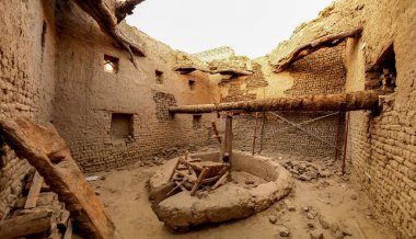 Balat eski şehir, Dakhla vaha, Mısır Iç görünümü