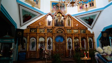 Rus Ortodoks kutsal üçlüsü Katedrali karakol, Kırgızistan