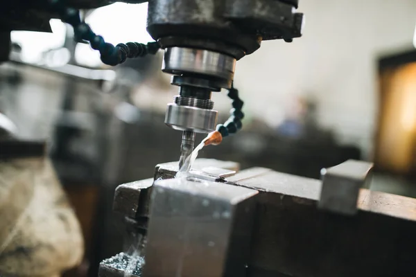 Metalurgia Indústria Pesada Fábrica Para Máquinas Industriais Produção Baixa Luz — Fotografia de Stock