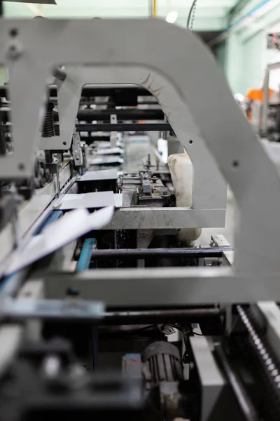 Maschinen Und Druckverfahren Einer Modernen Druckerei — Stockfoto