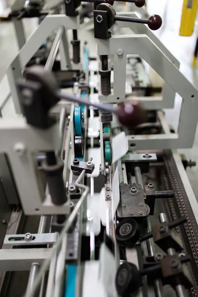Maschinen Und Druckverfahren Einer Modernen Druckerei — Stockfoto