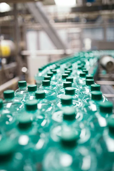 Industriële Fabriek Binnenshuis Machines Robot Fabriek Lijn Voor Verwerking Botteling — Stockfoto
