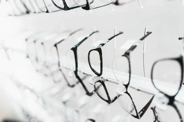 Monturas Gafas Graduadas Tienda Óptica — Foto de Stock
