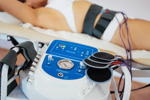 Modern Technology Medical Health Beauty Treatment Electrostimulation Ems Slimming Machine — Stock Photo, Image