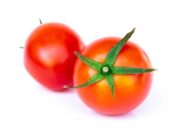 Fresh tomatoe isolated on white background, Raw food — Stock Photo, Image