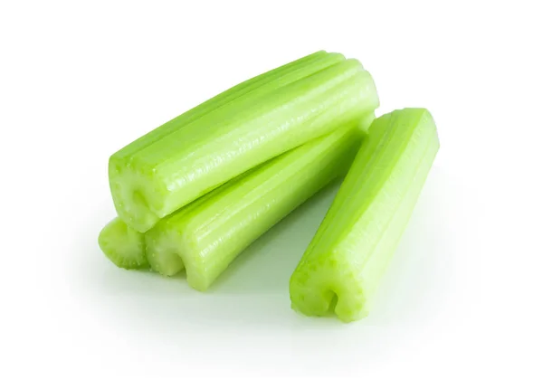 Čerstvá celer zelenina izolovaná na bílém pozadí, zdravotní stav — Stock fotografie