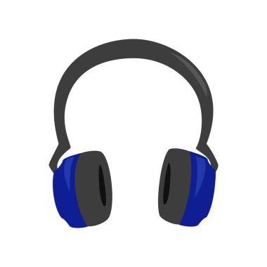 Beyaz arka planda kulaklıklar.