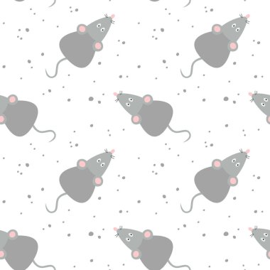 şirin fareler ile Seamless Modeli. 