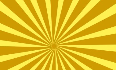 Parlak Sarı Güneş, Parlak Işık Efekti ile Yaz Dokusunu Işınlıyor