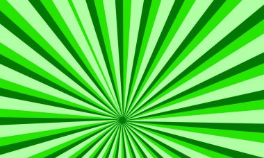 Retro Pop Tasarımı için Yeşil Işık Çizgi Roman Günışığı Özeti Arkaplanı