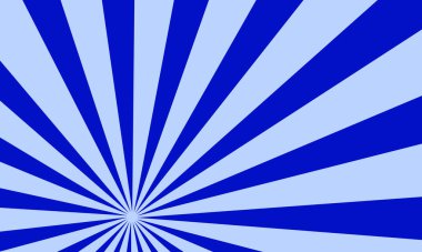 Koyu Mavi Güneş patlaması Soyut Işınlar Deseni Modern Arkaplan