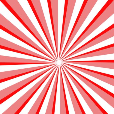 Parlak Güneş Işığı Işınları Desenli Kırmızı Soyut Arkaplan