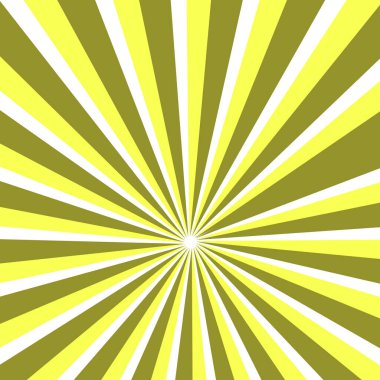 Parlak Güneş Patlaması Desenli Sarı Soyut Arkaplan