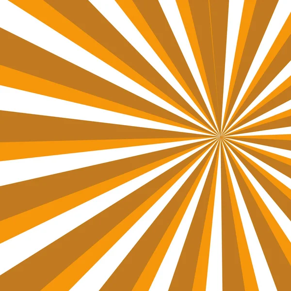 Retro Orange ve Yellow Sunburst Rays Soyut Arkaplan Tasarımı