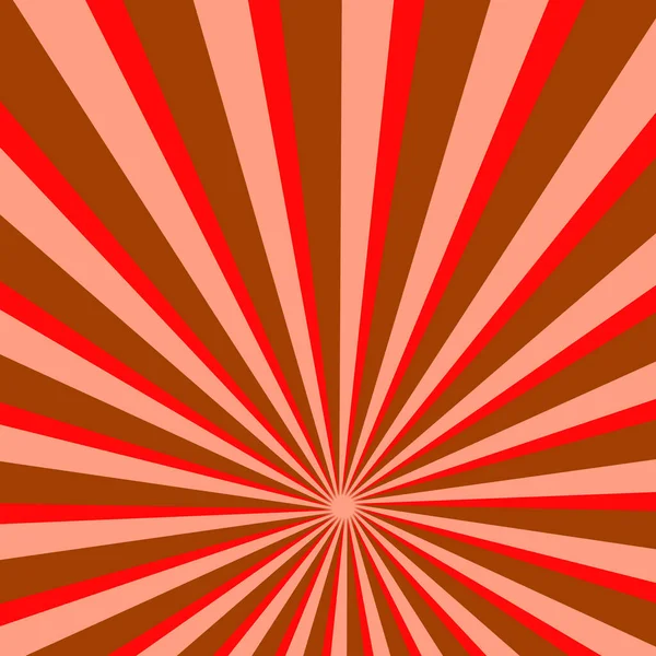 Parlak Güneş Işığı Işınları Desenli Kırmızı Soyut Arkaplan