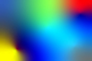 Renkli Yumuşak Kenarlı Parlak Cyan Merkezi Soyut Arkaplan