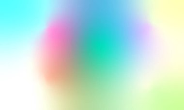 Mavi Pembe Neon Gradyanı ve Dalga Dokusuyla Bulanık Arkaplan