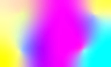 Mavi Pembe Neon Gradyanı ve Dalga Dokusuyla Bulanık Arkaplan