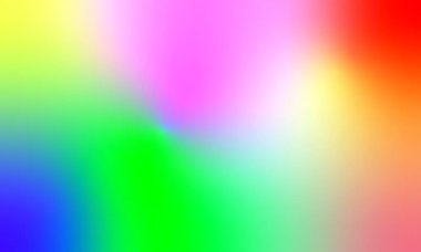 yeşil Mor Dalga Gradyan Arkaplanı