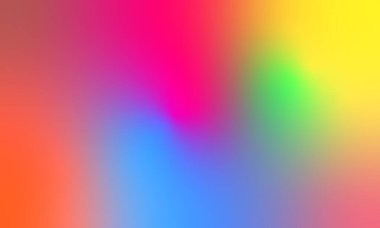 yeşil Mor Dalga Gradyan Arkaplanı