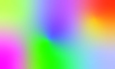 yeşil Mor Dalga Gradyan Arkaplanı