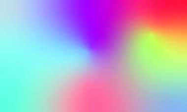 Renkli Işık ve Parlak Tasarım ile Soyut Gökkuşağı Gradyan Arkaplanı