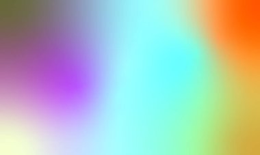 Renkli Işık ve Parlak Tasarım ile Soyut Gökkuşağı Gradyan Arkaplanı