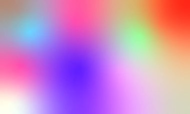 Renkli Işık ve Parlak Tasarım ile Soyut Gökkuşağı Gradyan Arkaplanı
