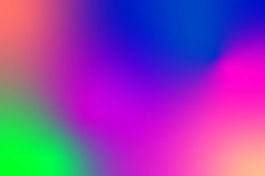 Pürüzsüz Soyut Renkli Renkli Yeşil Mavi Gradyan Arkaplanı