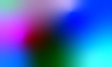 Bulanık renkli soyut arkaplan. Yanardöner renklerin pürüzsüz geçişleri. Renkli bir eğilim. Gökkuşağı arkaplanı.