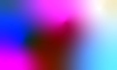 Derinlemesine maviden canlı mor ve parlak kırmızı renge yumuşak bir arkaplan geçişi.