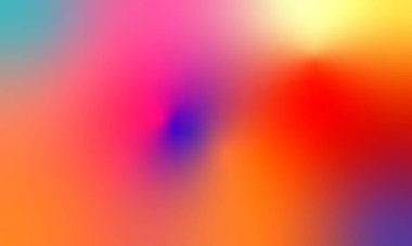 Derinlemesine maviden canlı mor ve parlak kırmızı renge yumuşak bir arkaplan geçişi.