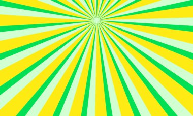 Yıldız patlaması ve flaş tasarımı ile Yeşil Işık Günışığı geçmişe dönük arkaplanı