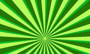 Yıldız patlaması ve flaş tasarımı ile Yeşil Işık Günışığı geçmişe dönük arkaplanı