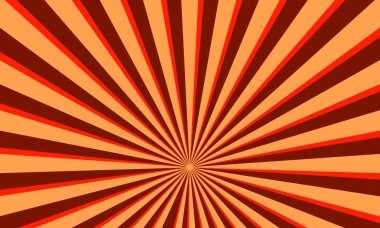 Tasarım için Parlak Sarı Güneş Işını Arkaplanı