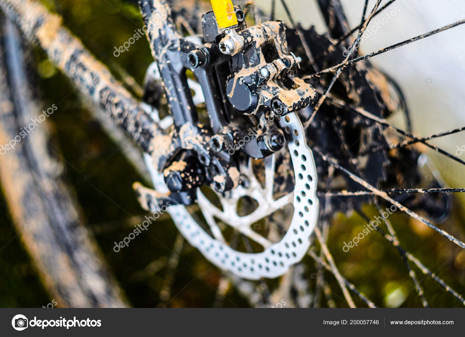 Rotor Rear Hydraulic Brake Mountain Bike Dirt Mountain Bicycle Frame