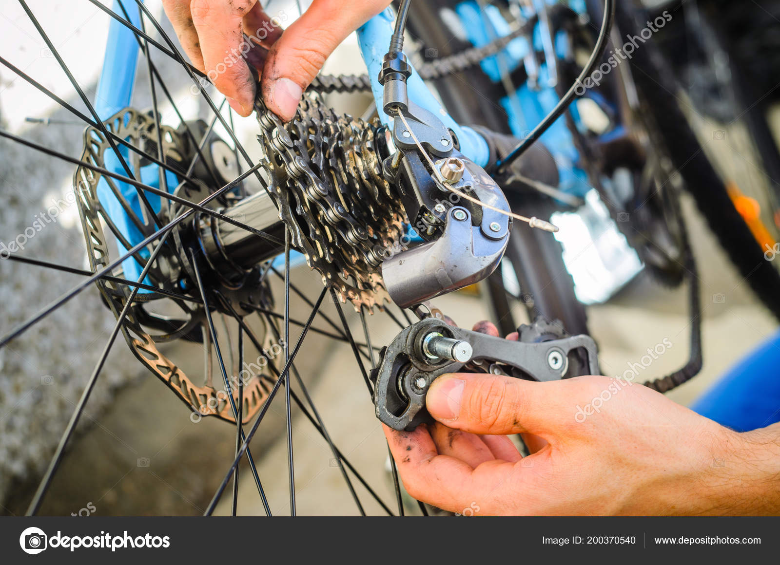 bicycle rear derailleur