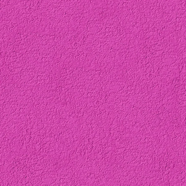 Seamless Texture of Pink Cement Plaster. Plaster Wall Background. Repeatable Pattern with Finishing Layer of Gypsum Plaster. Saturated Colors