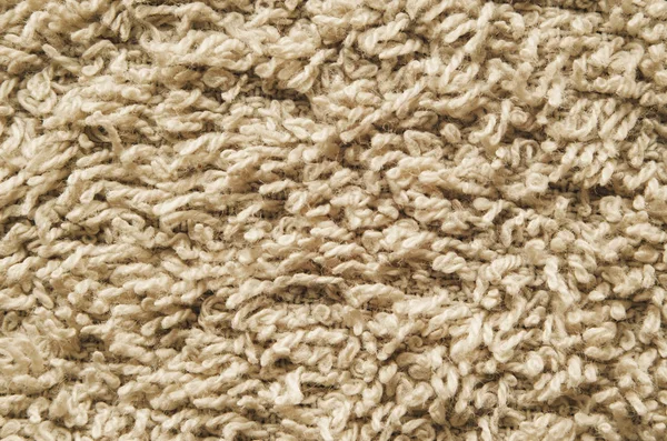 Knotted-Pile Carpet Texture . Chaotic Pattern of Fabric Material.