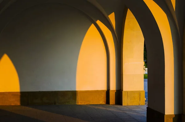 Corridor Colonnade Arcade Background